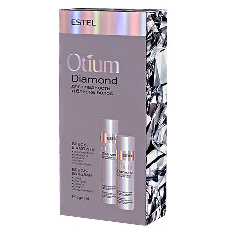 Set for smoothness and shine of hair OTIUM DIAMOND ESTEL 450 gr